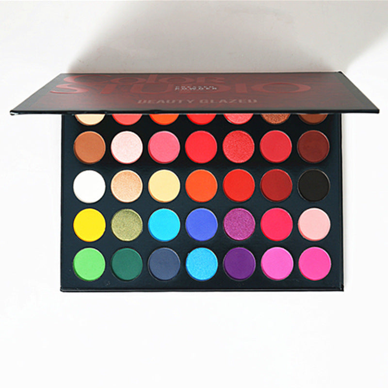 Beauty Glazed  35 Color Studio High Gloss Matte Eye Shadow