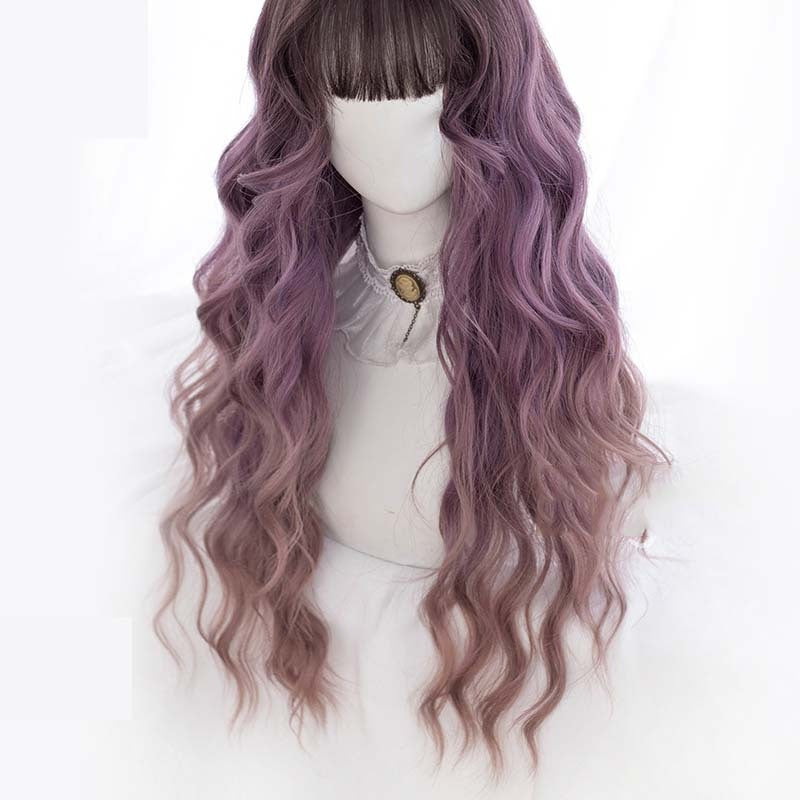 Fashion Wig Female Long Curly Hair Big Waves