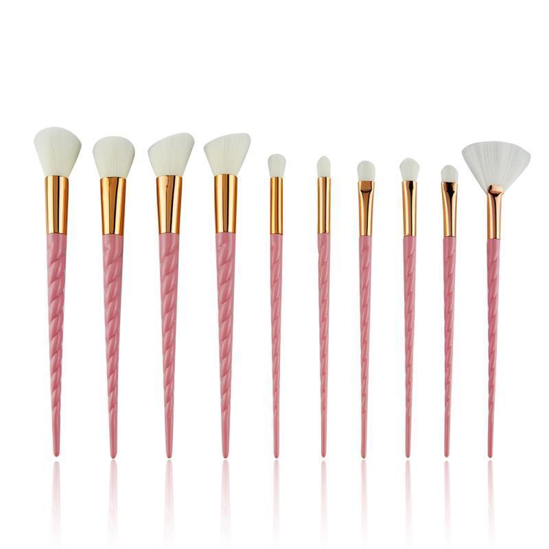 Multi Color Spiral Makeup Brush