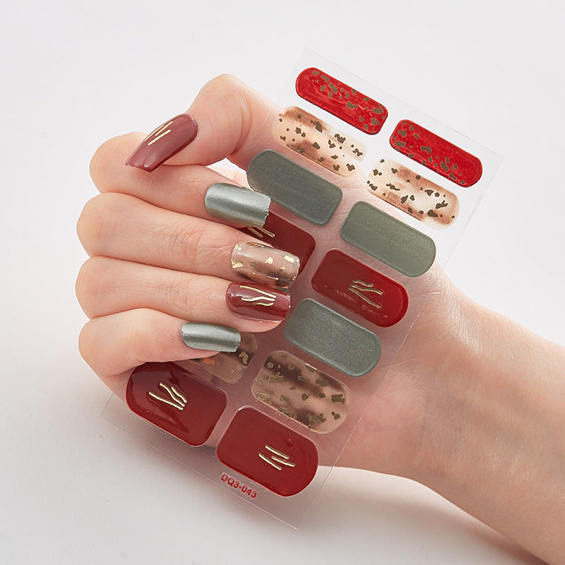 Waterproof And Long Lasting 3d Nail Stickers