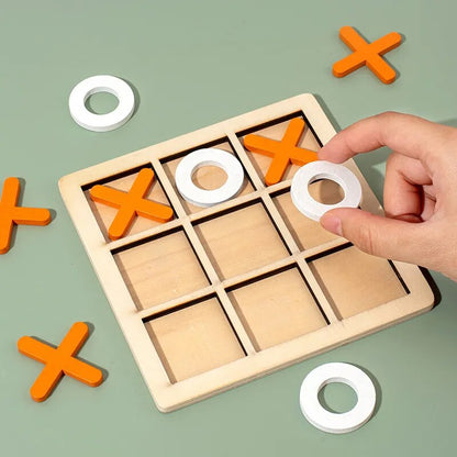 Tic-Tac-Toe noughts and crosses game for Kids 14,5 x 14,5 cm