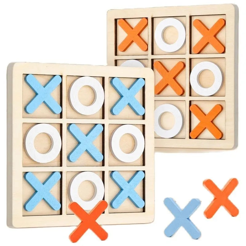 Tic-Tac-Toe noughts and crosses game for Kids 14,5 x 14,5 cm