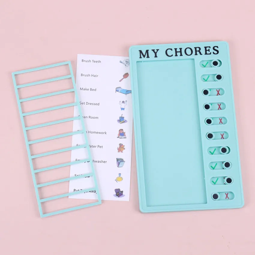 Planning Board Checklist with Wall Hanging possibility for todos and chores